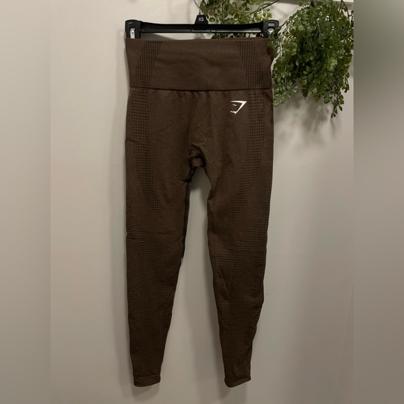 Gymshark Vital Seamless 2.0 Leggings - Brown - Picture 2 of 7